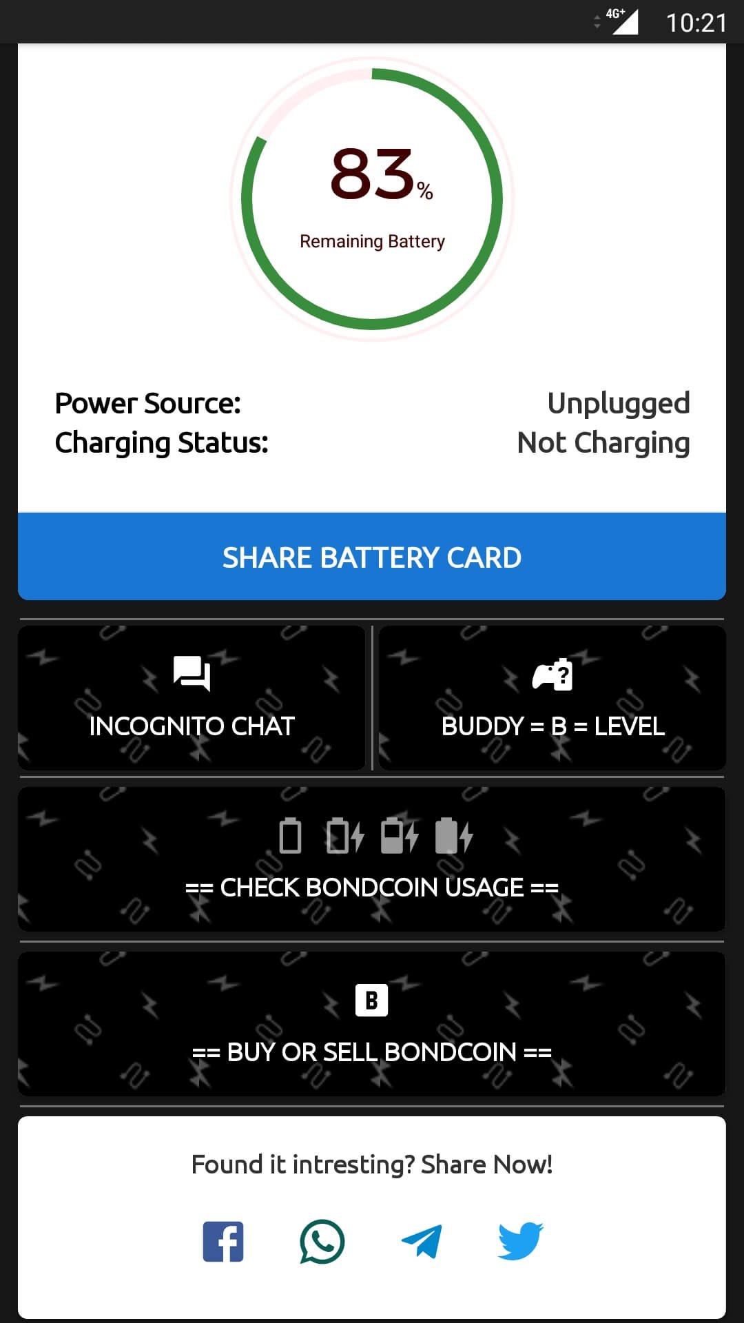 Battery Bond App - Battery Tracking